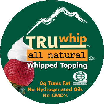 tru whip low fat and low calorie whipped cream