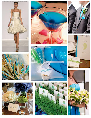 A fun blue and green wedding Don 39t you love it the simplicity the beauty A fun blue and green wedding Don 39t you love it the simplicity the beauty