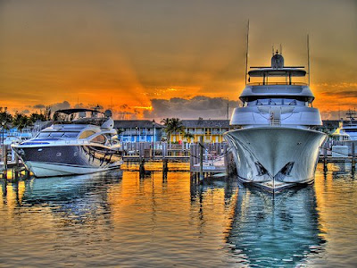 Sunset From The Cruise Bahamas
