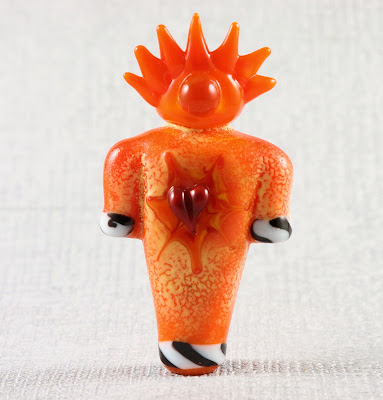 ancient nomad in orange