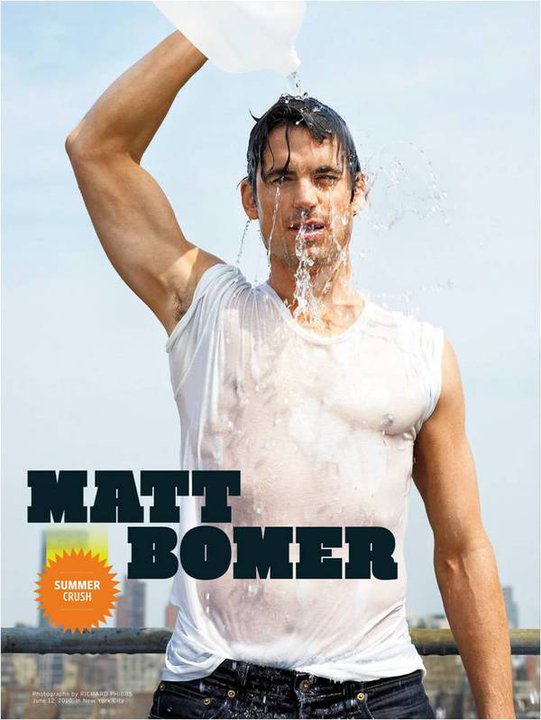 PHOTO] Matt Bomer Poses For Ent...