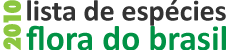 Lista de espécies da flora 2010