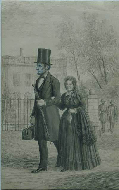 Abraham & Mary Todd Lincoln, c. 1864