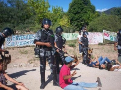 PROYECTO Argentina ARDE Andalgala+represion