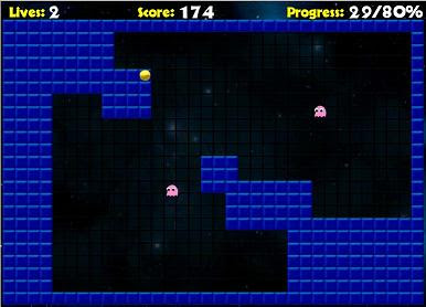 Pac xon is a website game that