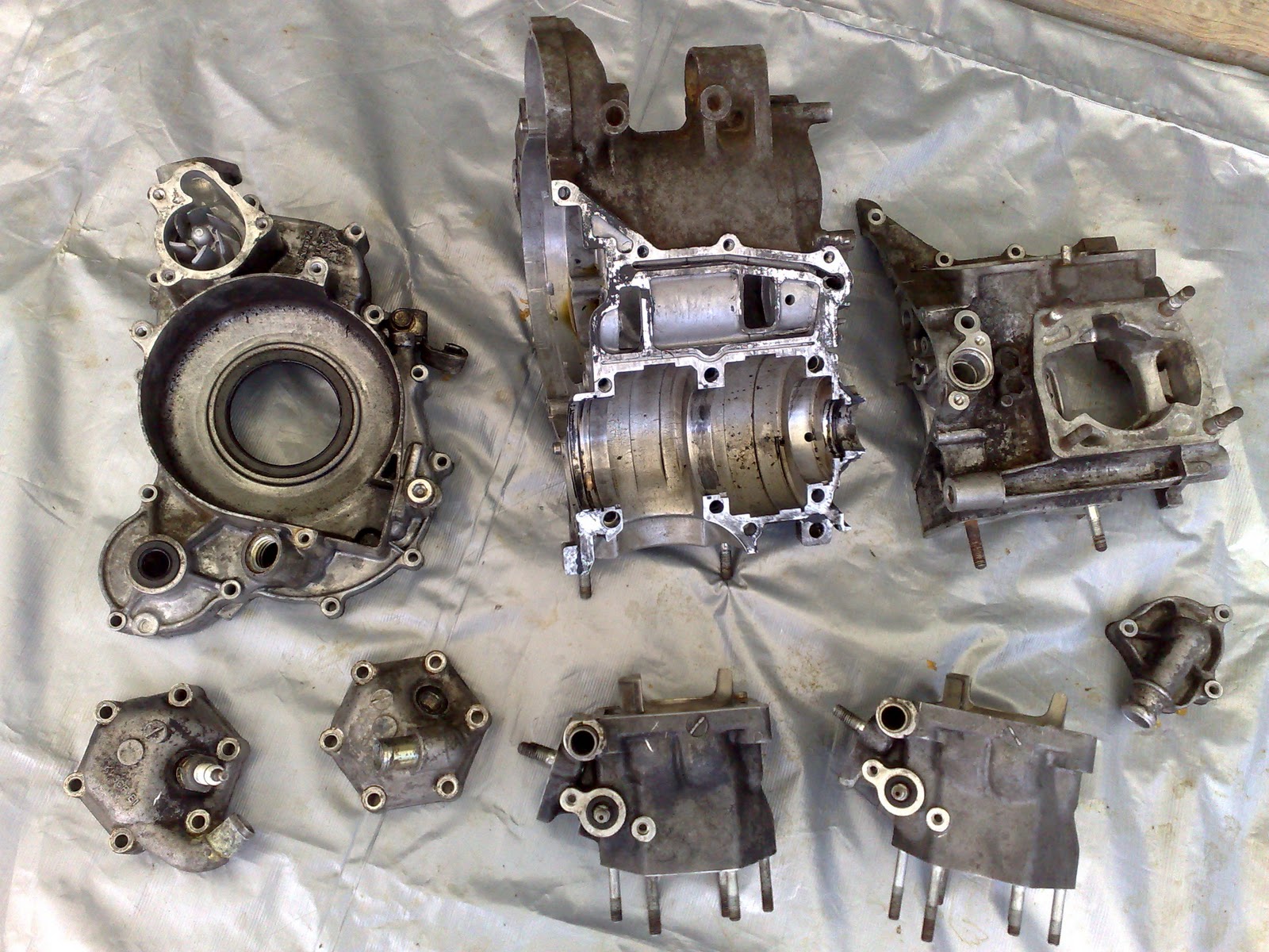 Engine Crank Honda NSR250 MC21 MC28 Crankshaft Seals Genuine
