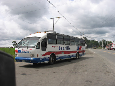 Bus trucks in South America Buses in South America