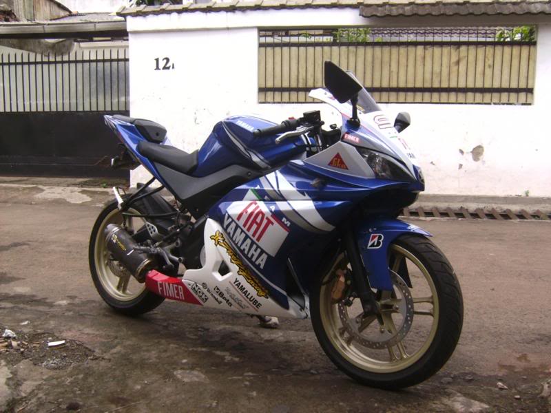 vixion Modifikasi yzf 125r title=