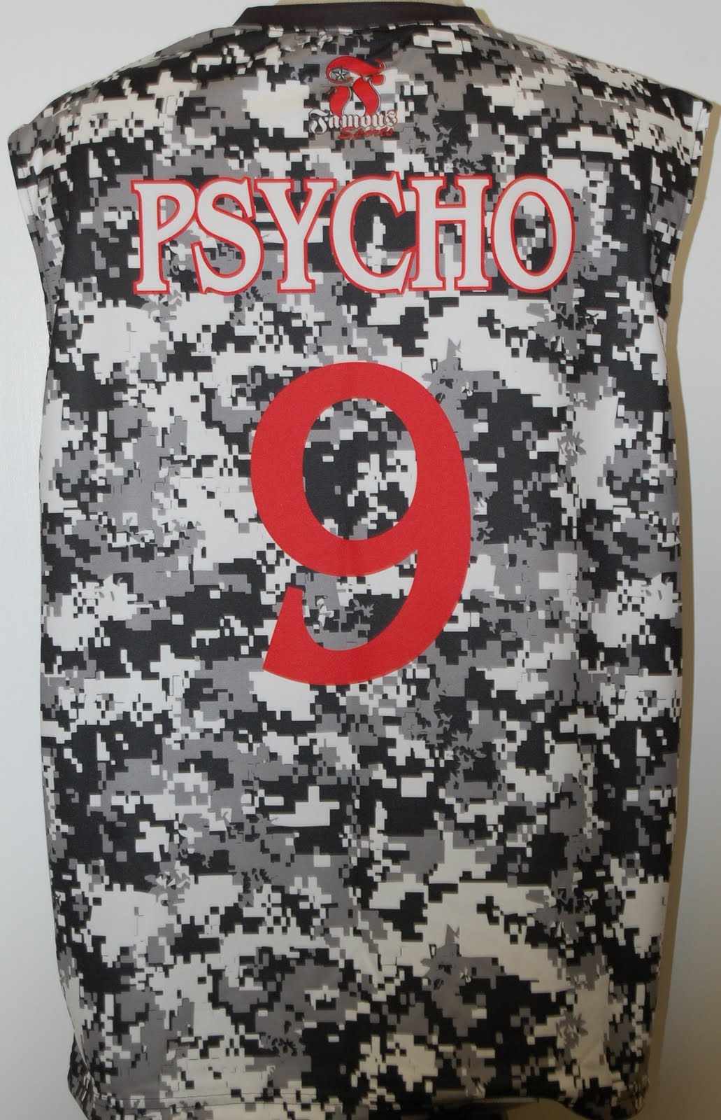 ECA Men and Womens Sleeveless Digital Camo Jersey