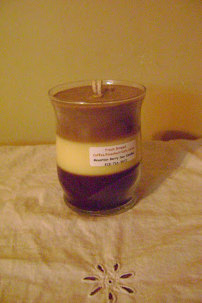 Coffee Lovers Layered Candle: $14.00 + tax
