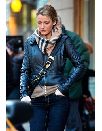 Blake Lively (pictured Blake Lively Leather. Blake Lively (pictured