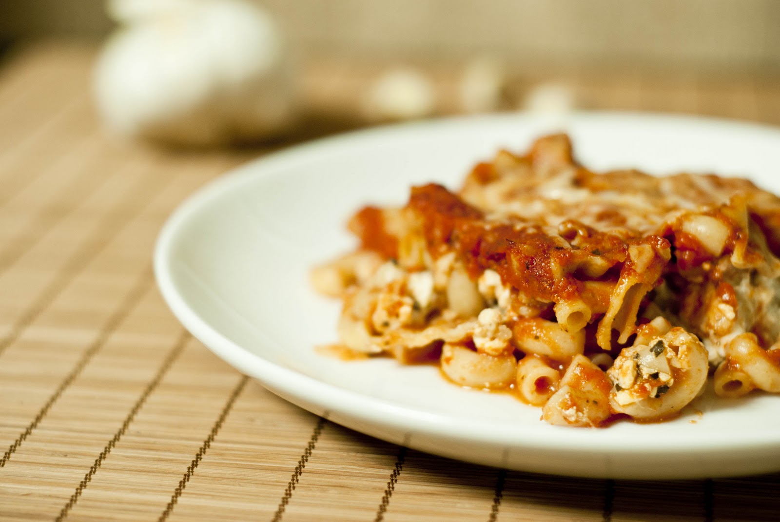 Elbow Lasagna Cooking.In.College