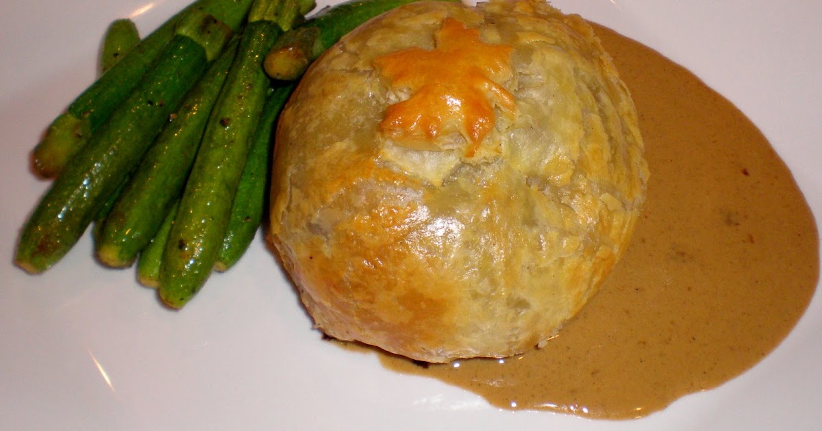 Authentic Suburban Gourmet Beef Wellington with Brandy Peppercorn