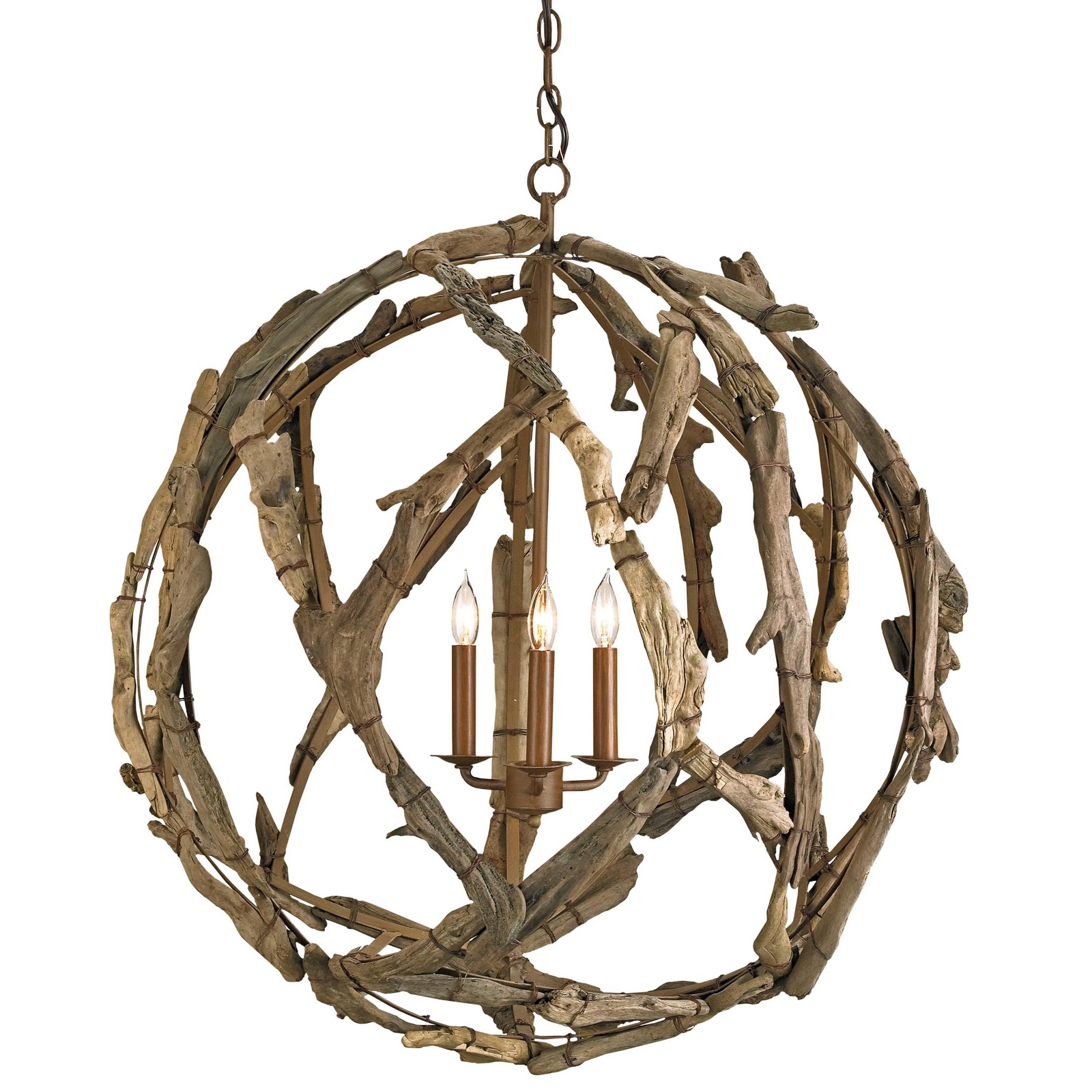 Lotus Ball Chandelier