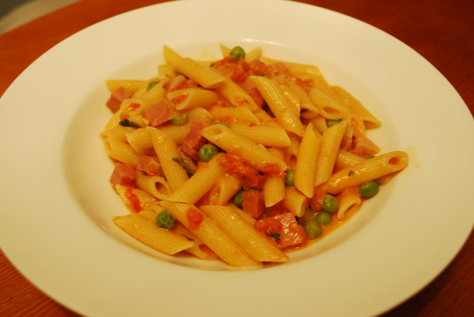 Cooking This and That Penne Vodka with 3 P's Prosciutto, Pancetta