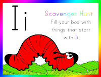 letter i for inchworm confessions of a homeschooler things starting with letter i