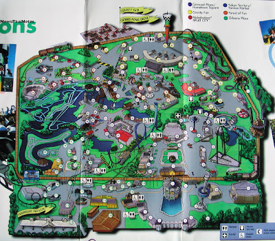 six flags great america six flags great america map 2011. six flags great america