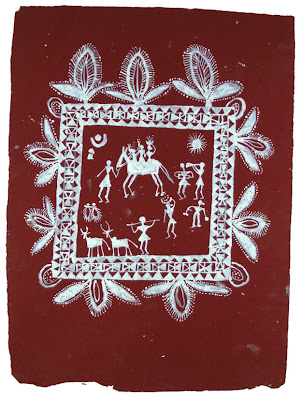 warli ritual painting