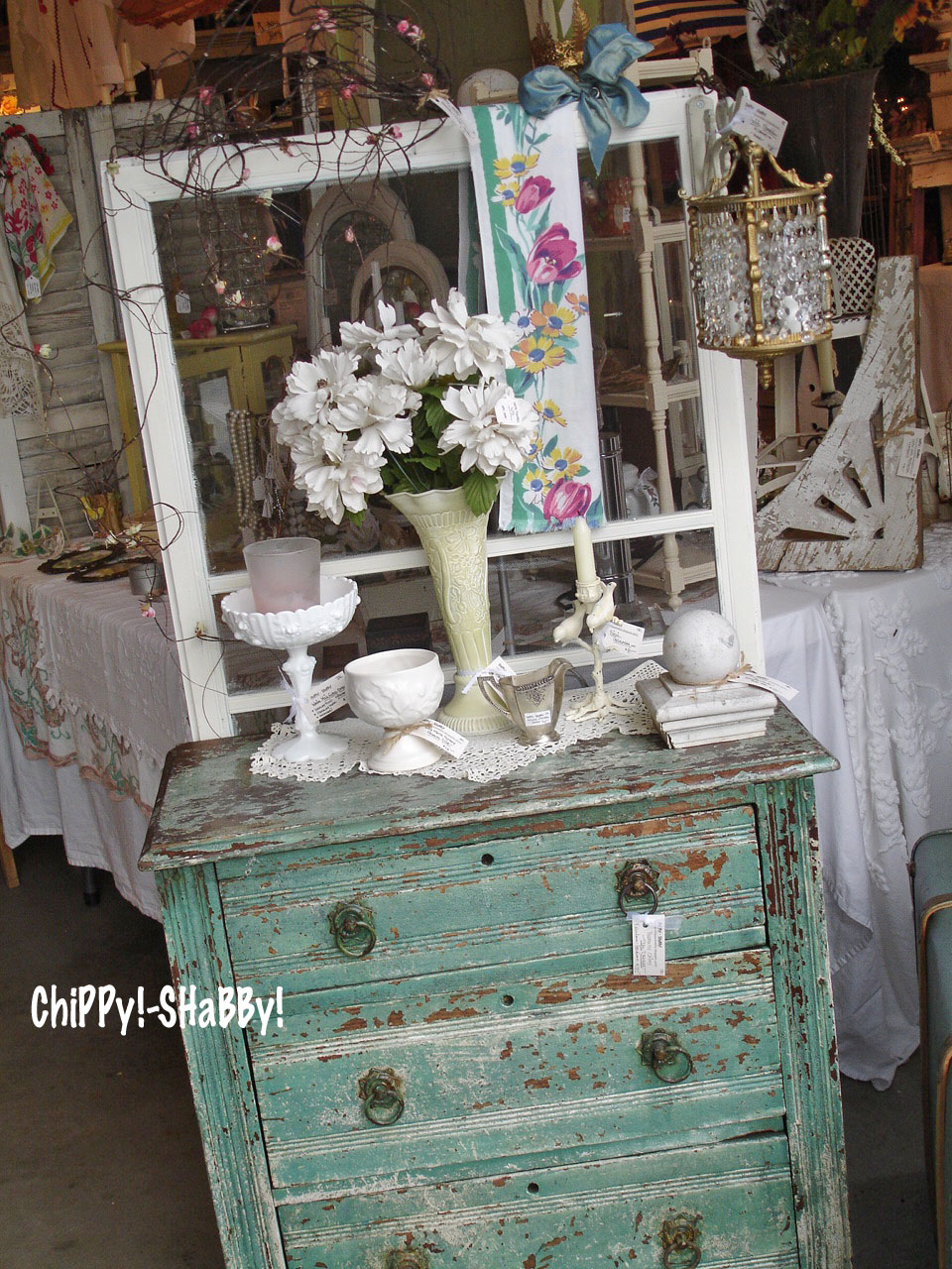 Teal+blue+dresser
