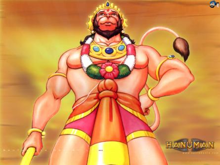 wallpaper of hanuman god