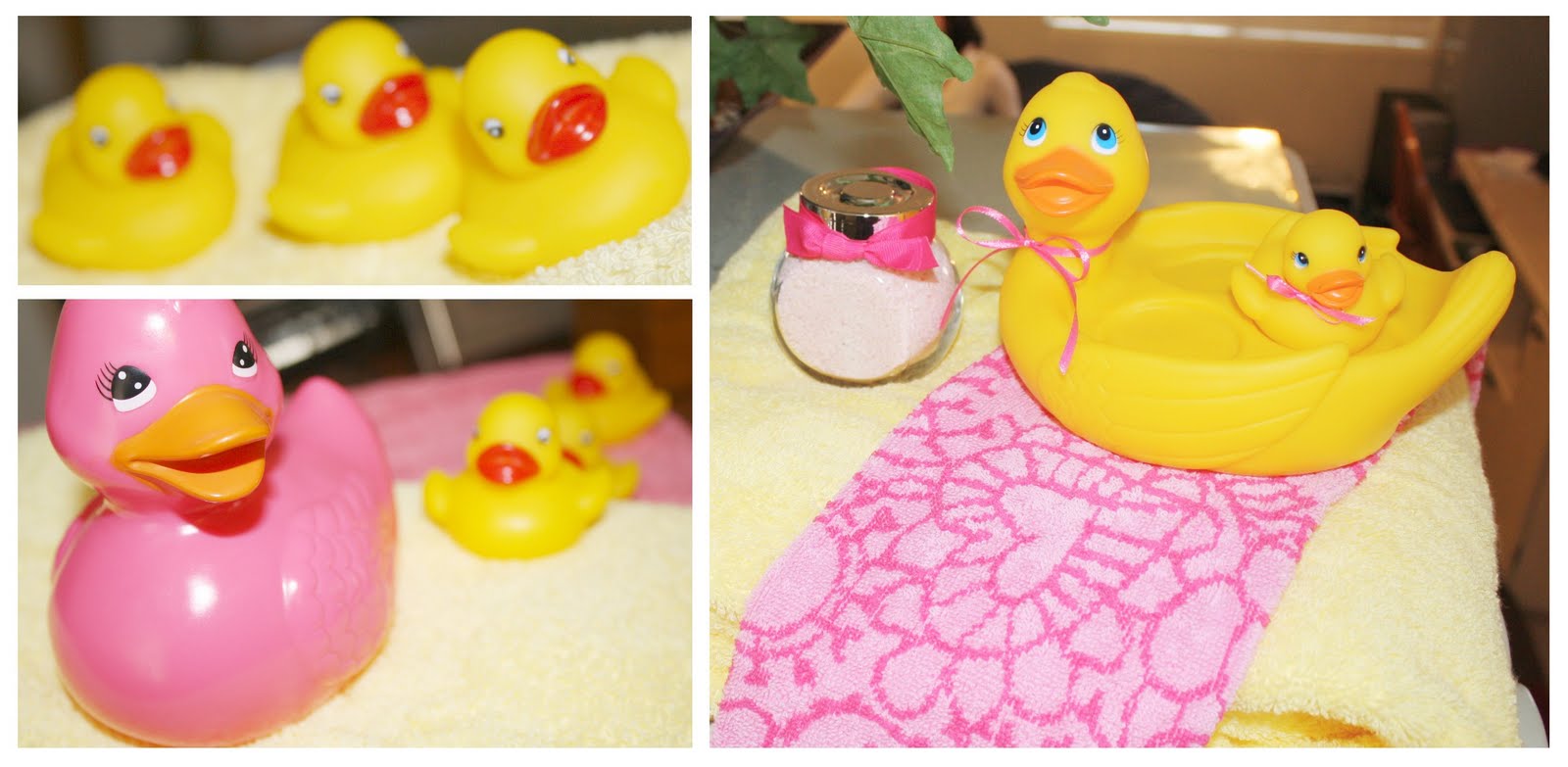 bayberry creek Crafter Rubber Ducky Baby Girl Shower