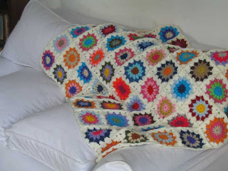 manta crochet colorida - Diseños que hacen suspirar