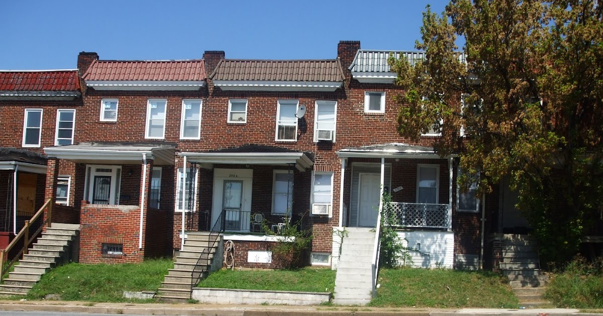 Baltimore City's Past Present and Future Edmondson Village This Could