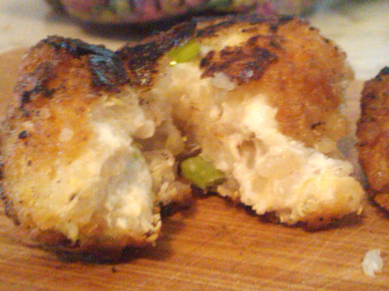 It Started With One....... Quinoa, Goat Cheese and Scallion Fritters