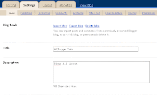 Blogger Basic Settings Blogger Basic Cara Mengganti Template Blogger dan Customisasi Widget