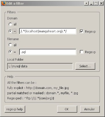 edit filter Automatically Download Files to the Folders You Set : Automatic Save Folder