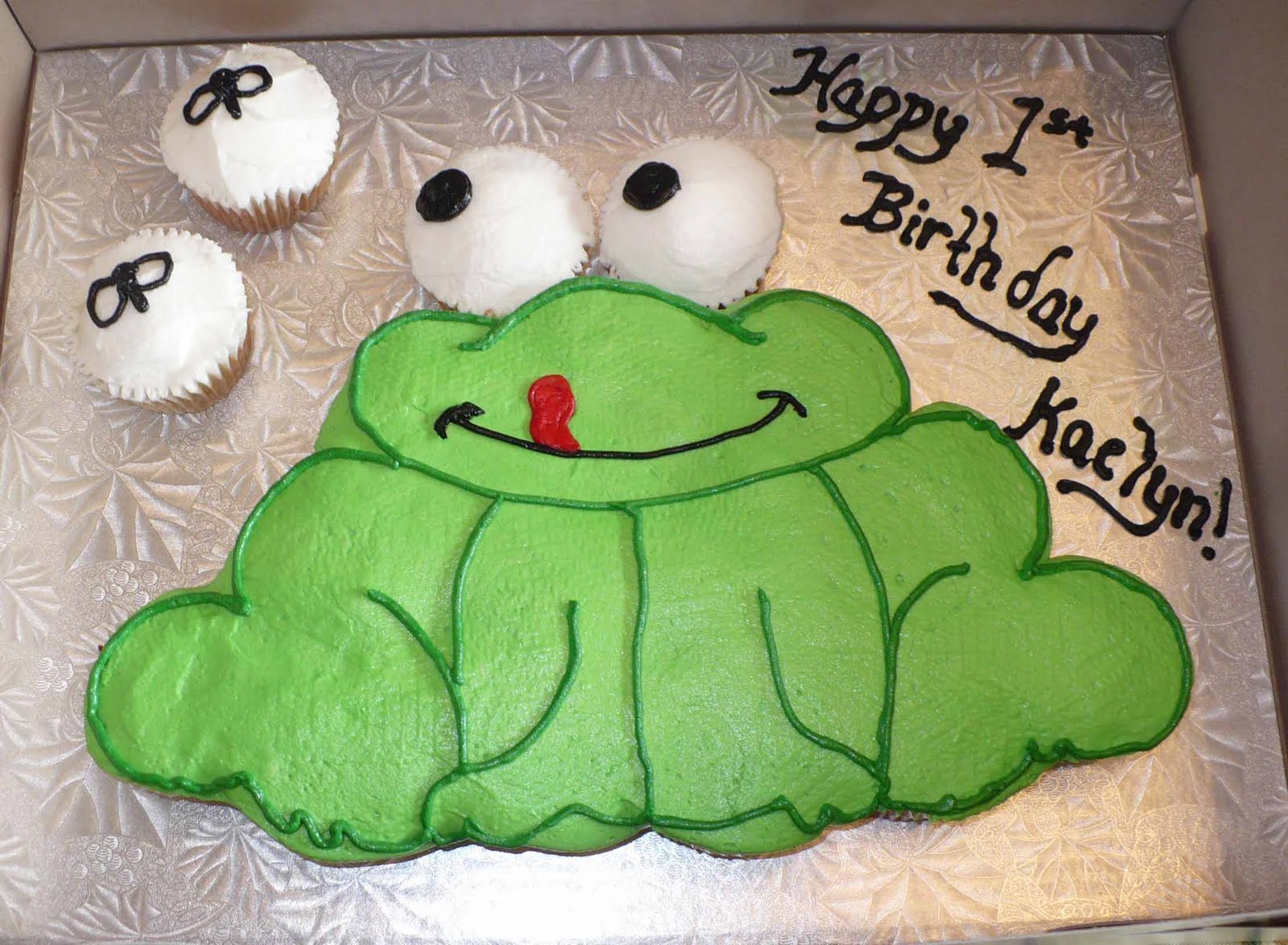 Frog Cupcake Cake Frog Cupcake Cake