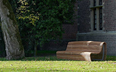 Modern Outdoor Wood Bench Design Ideas by B&B Italia