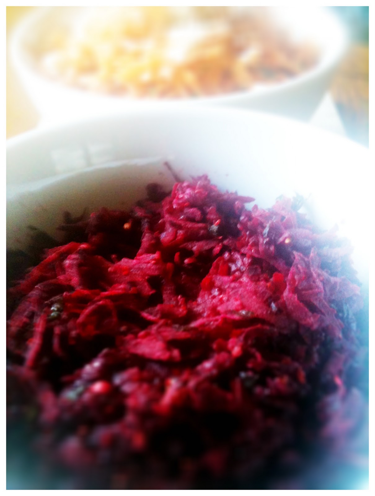 Toast Fresh Beets with Coriander Seeds