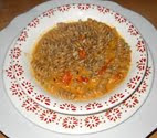 fusilli al farro con gorgonzola