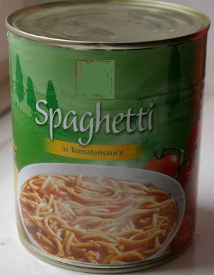 Fertiggericht Spaghetti Tomatensosse
