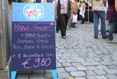 Kärwa auf griechisch