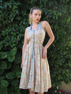 Scarlett Johansson sun dress