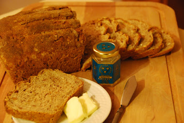 Multi-Grain Bread & Honey...Heavenly!