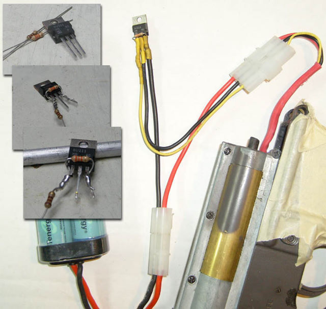 Airsoft Mosfet Capacitor midic