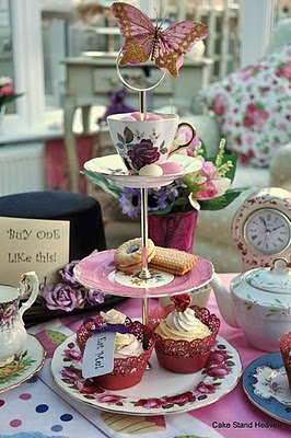 Pink Cake Stand