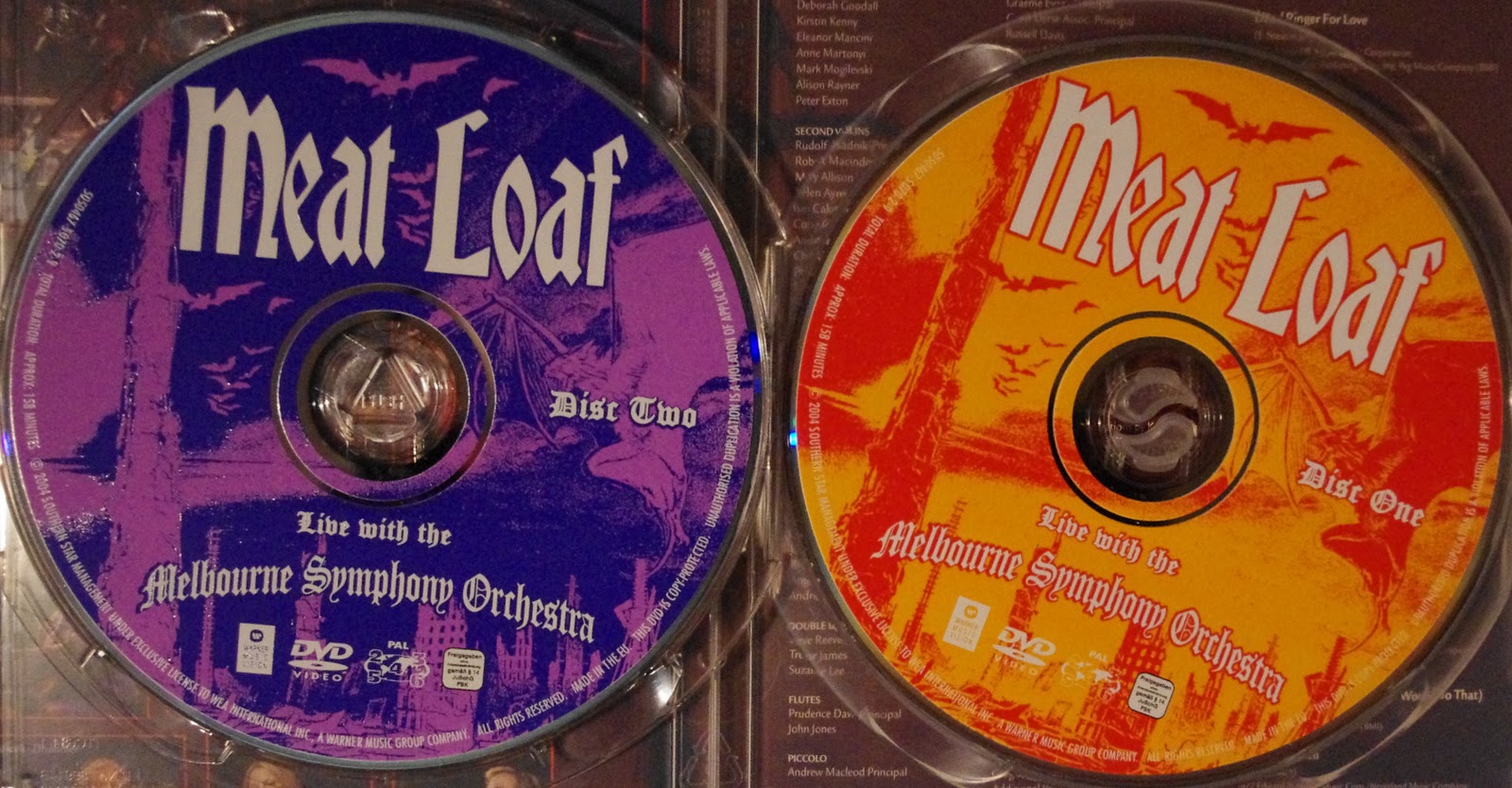 Meat Loaf Vinyl, Singles 7"/12" and other stuff DVD´s (authorized