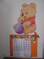 calendário da minha sala/2009