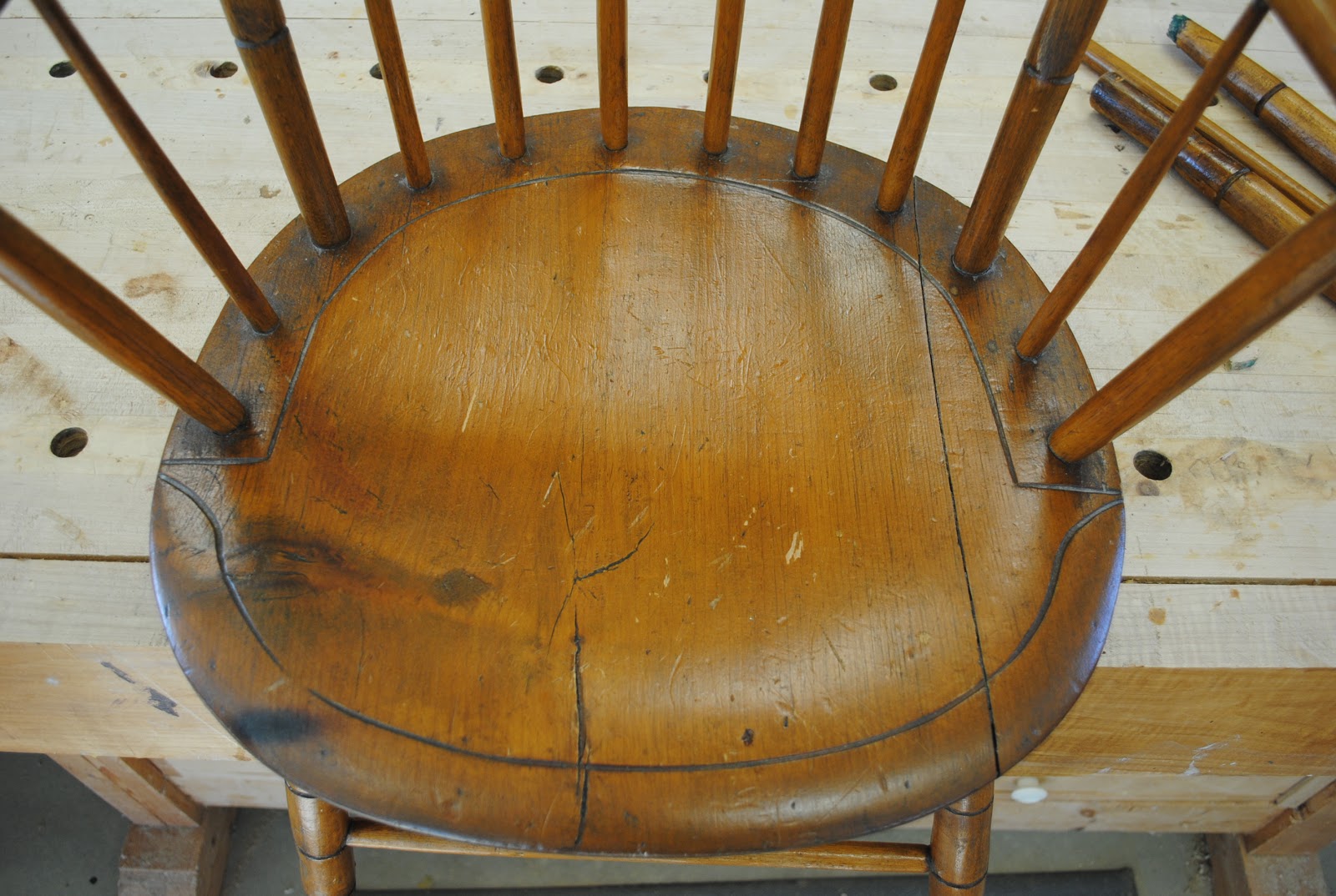 First Light Woodworking Unplugged Windsor Chair Repair