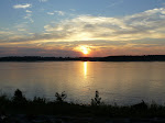 Sunsets on the Mississippi at Memphis