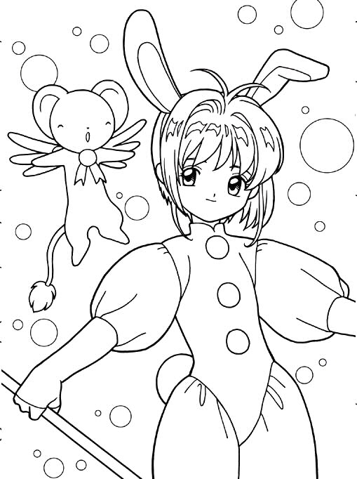 Imágenes para colorear de Anime - Imagui