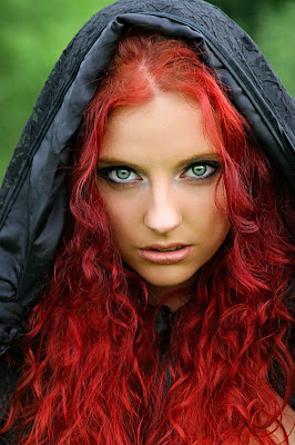 red hair and green eyes
 on Red hair gallery - Hairstyles Pictures: Red hair gallery