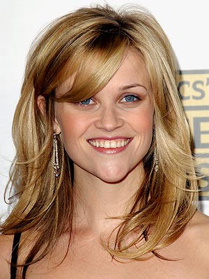 reese witherspoon long hair with bangs. Long Hairstyles Without Bangs.