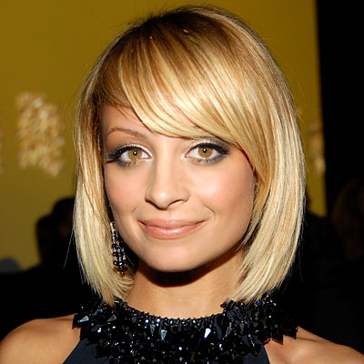 full fringe hairstyles. Katy Perry Bob Hairstyle with