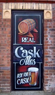 pub chalkboard