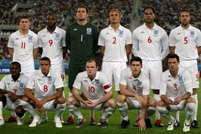 Profil Tim inggris Piala dunia 2010